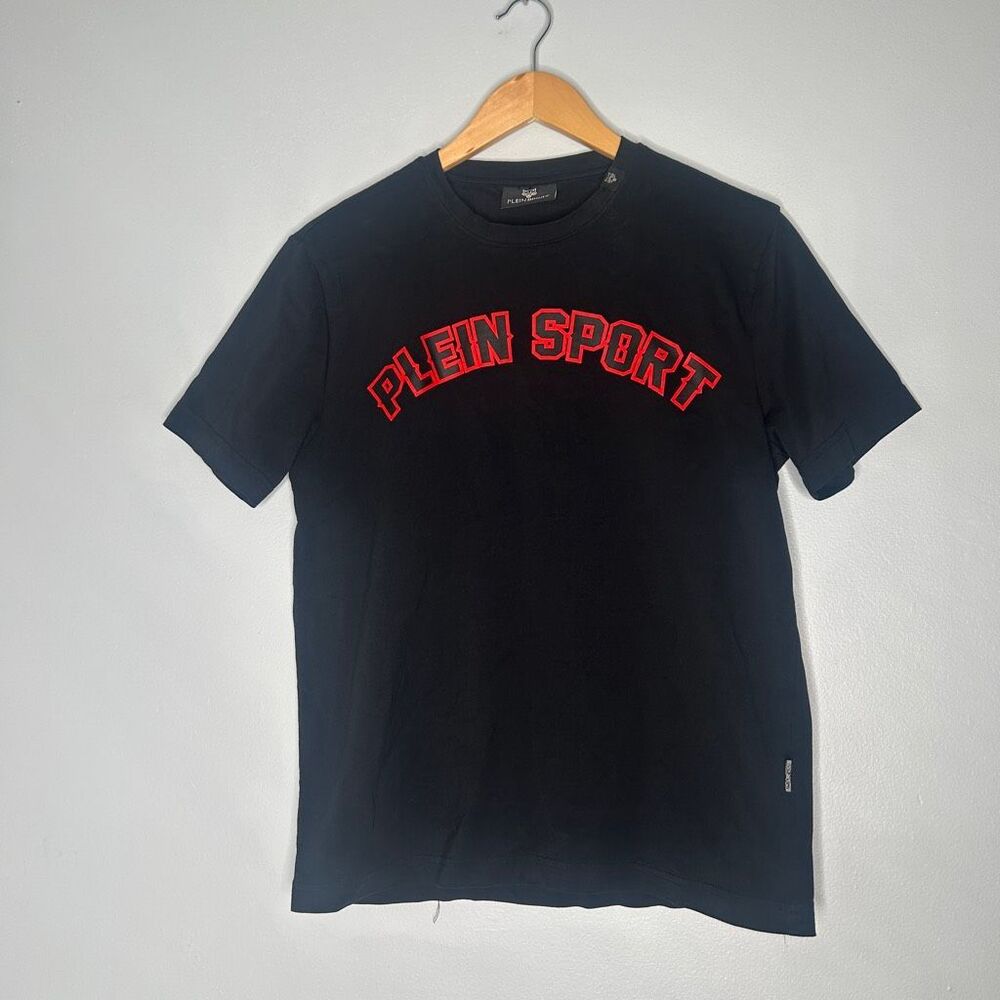 Plein Sport Philipp Plein Graphic T-Shirt Red Logo PS78